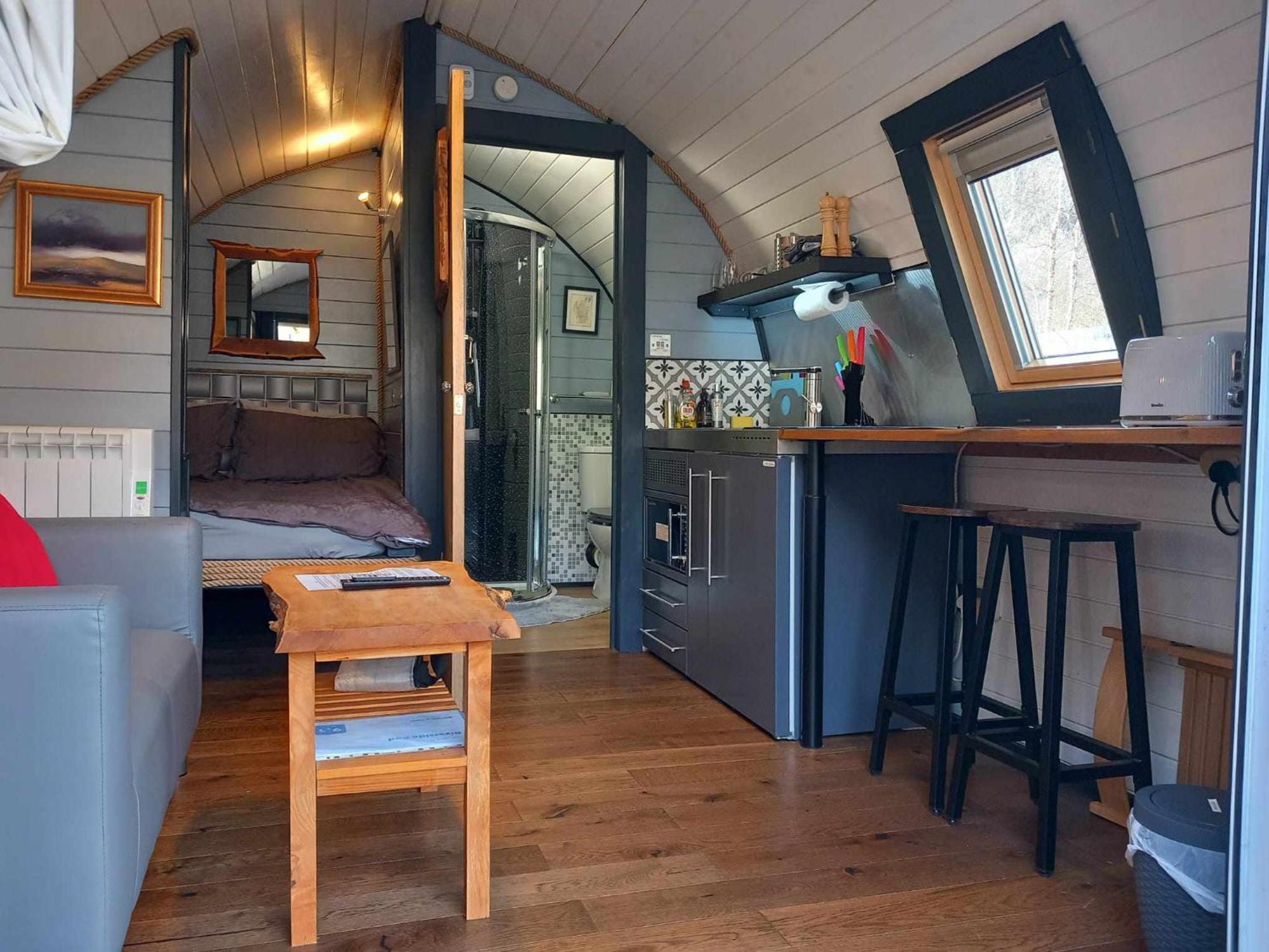 Riverside Pod, West Highland Way Holidays Кинлохлевън Екстериор снимка