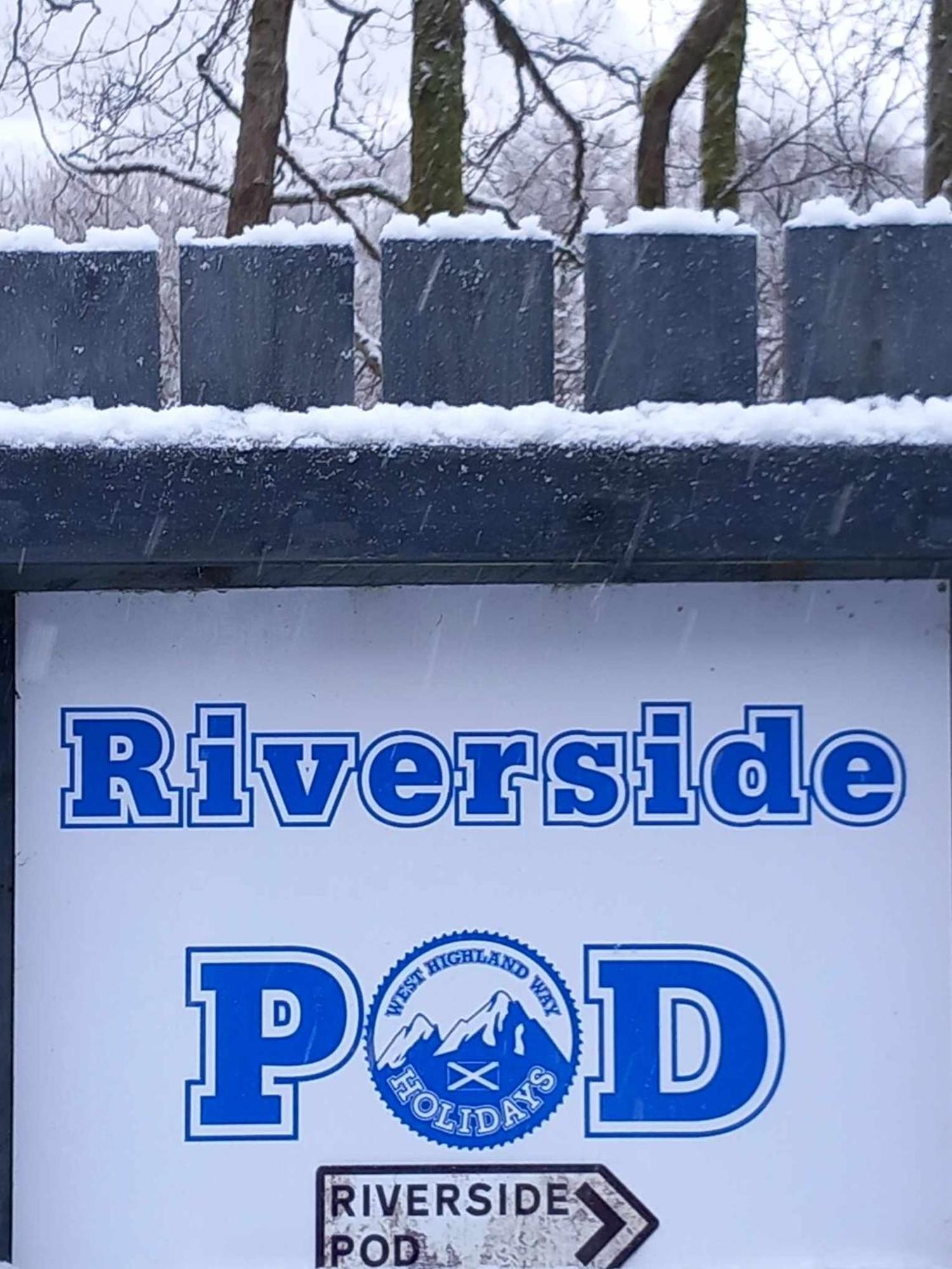Riverside Pod, West Highland Way Holidays Кинлохлевън Екстериор снимка